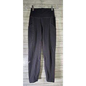 P'tula Women's Gray Alainah III Pocket Leggings Size Small Yoga Athletic Workout